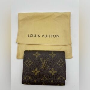Louis Vuitton Monogram Card Case Wallet